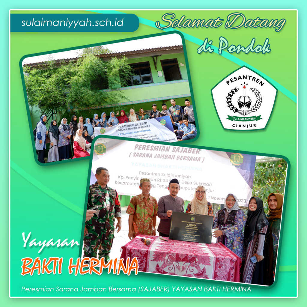 Peresmian Sarana Jamban Bersama (SAJABER) YAYASAN BAKTI HERMINA